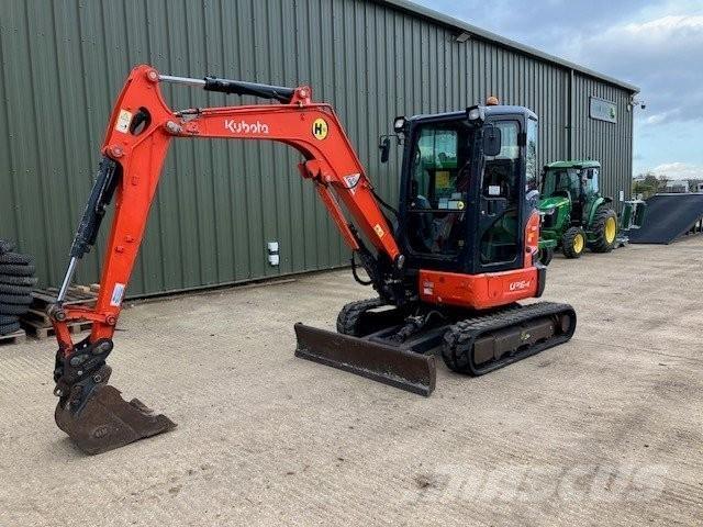 Kubota U36-4 Roomikekskavaatorid