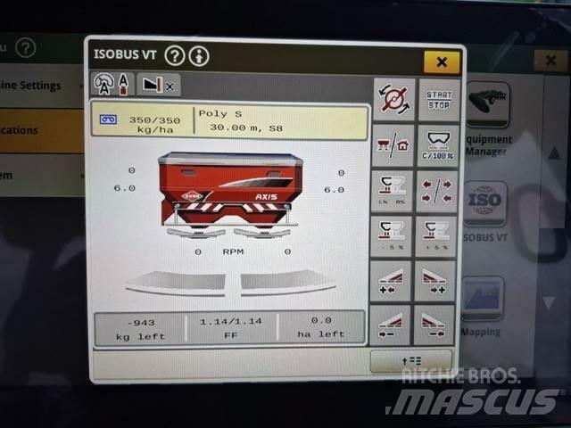 Kuhn Axis 50.2 HEMCW Väetisekülvikud pihustiga