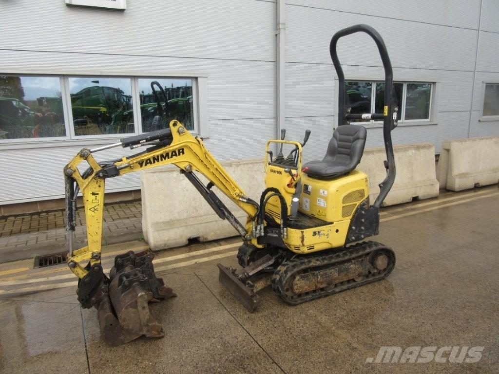 Yanmar SV08 Roomikekskavaatorid