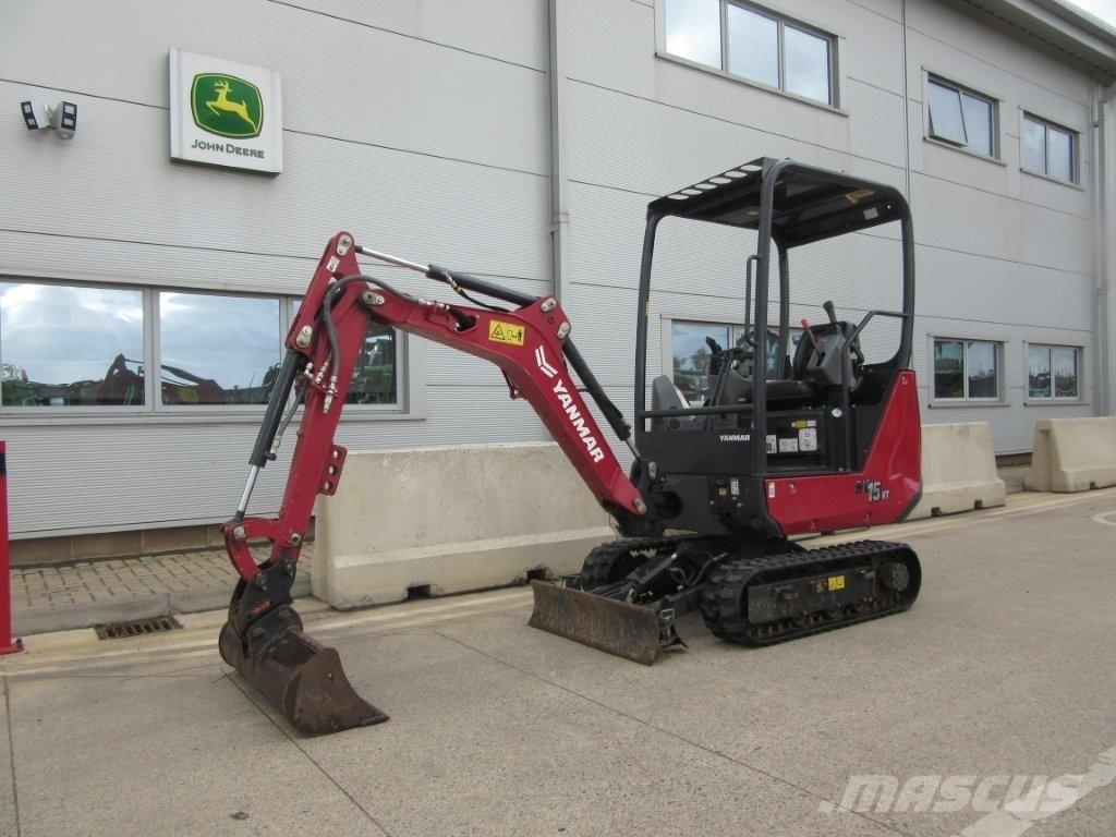Yanmar SV15VT Roomikekskavaatorid