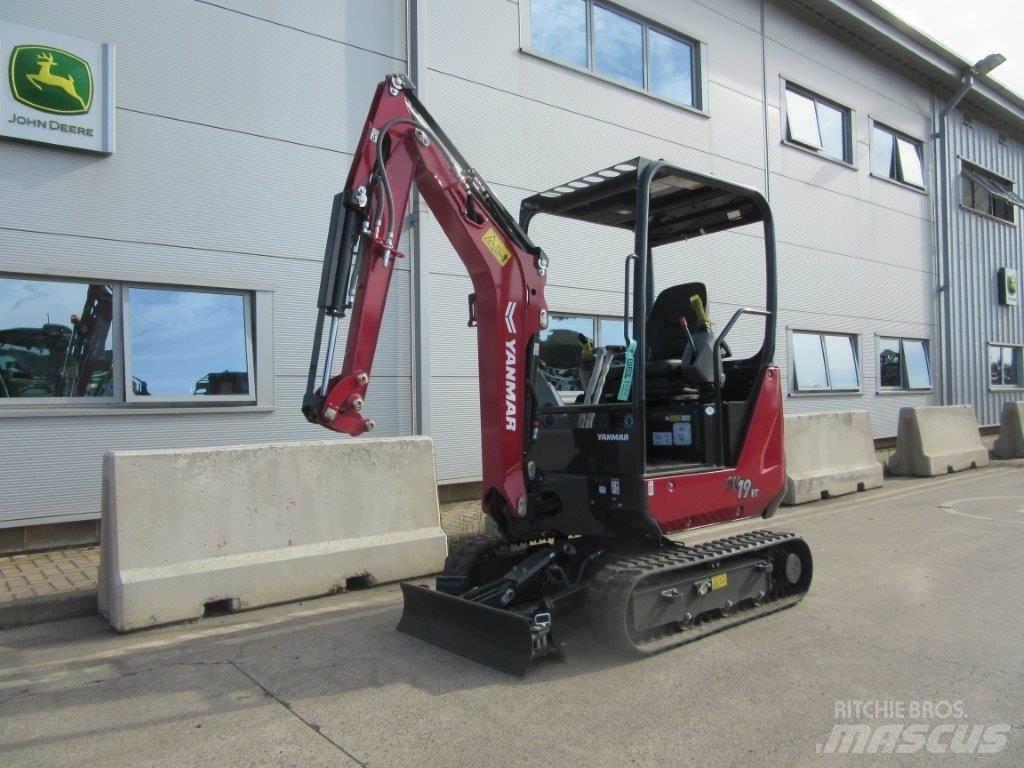 Yanmar SV19VT Roomikekskavaatorid