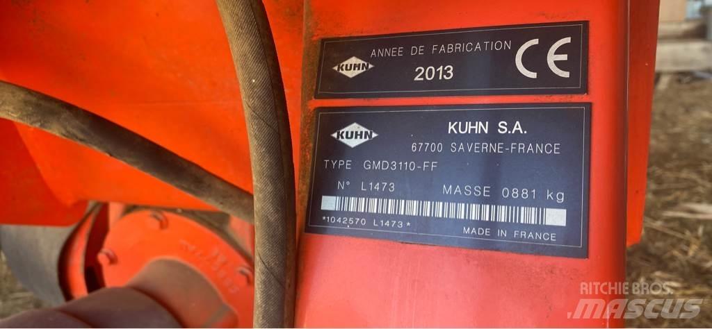 Kuhn GMD3110 FF Niidukid