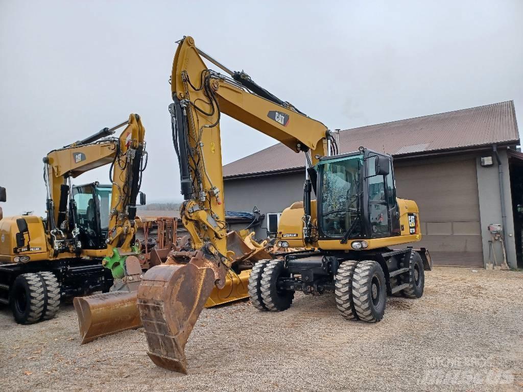 CAT 313 D Ratasekskavaatorid