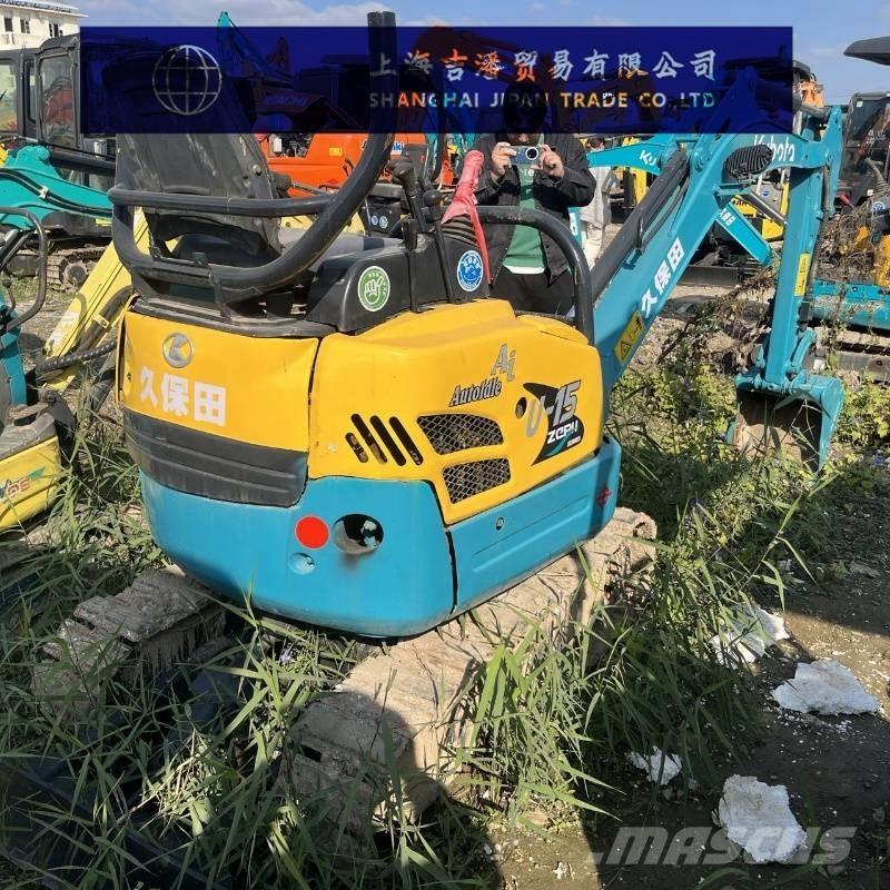Kubota U 15 Miniekskavaatorid < 7 t