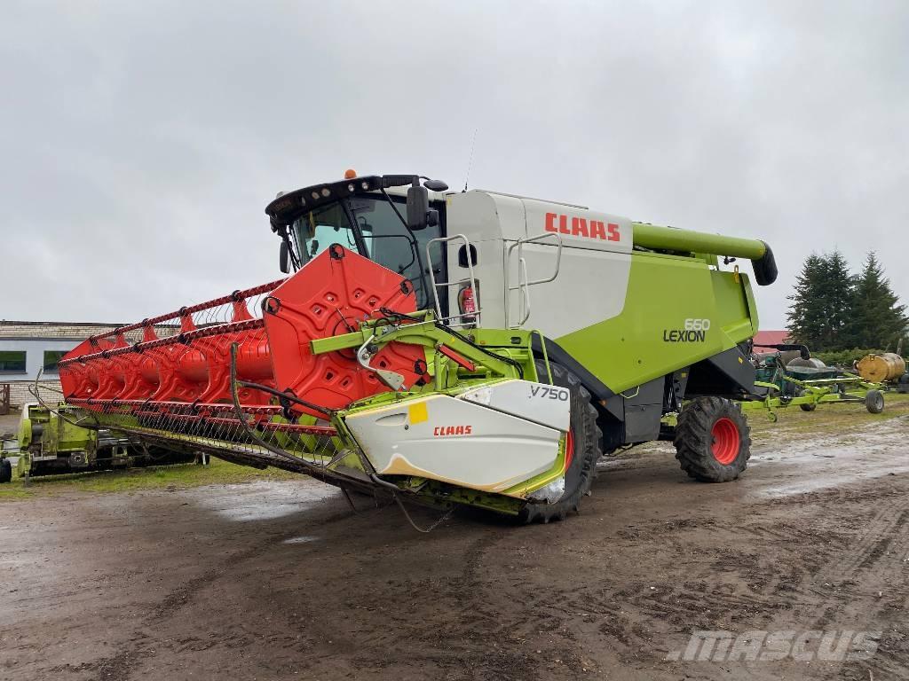 CLAAS Lexion 660 Teraviljakombainid