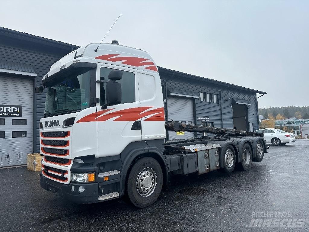 Scania R520 8x2/4 Trossüsteemiga vahetuskere veokid