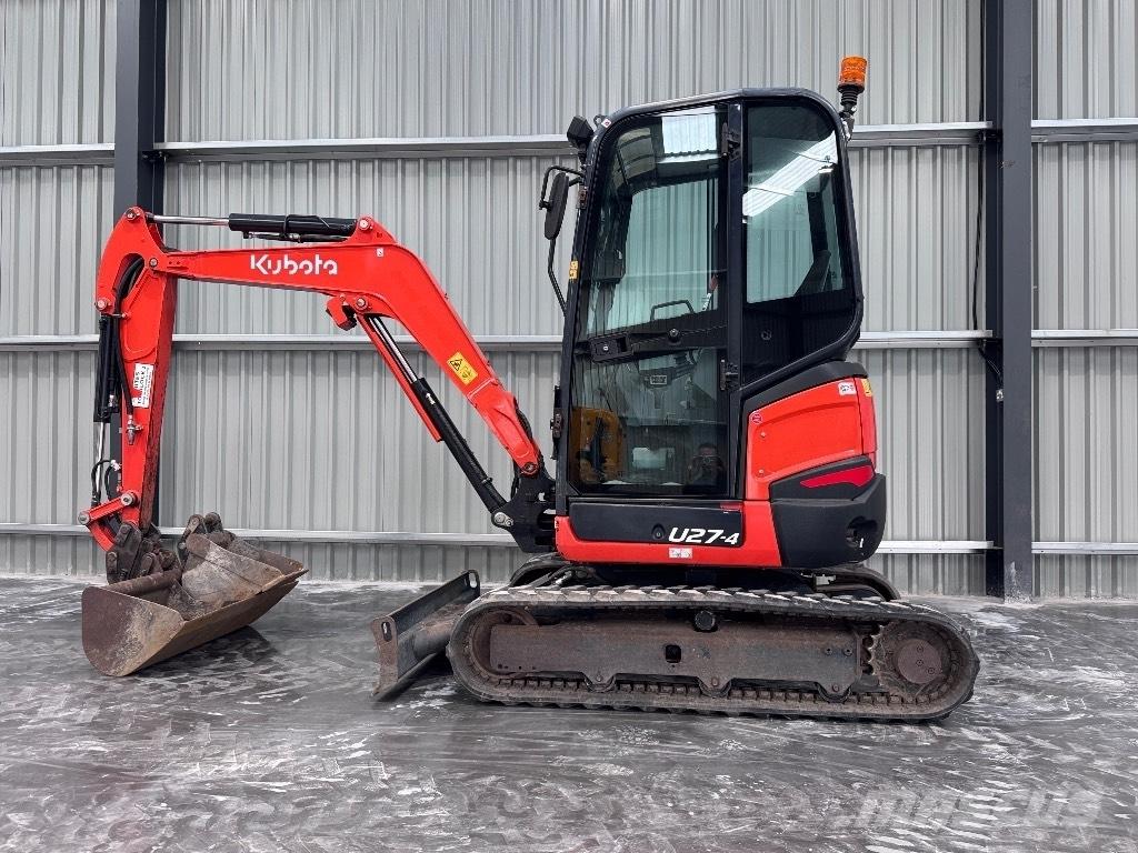 Kubota U 27-4 Miniekskavaatorid < 7 t