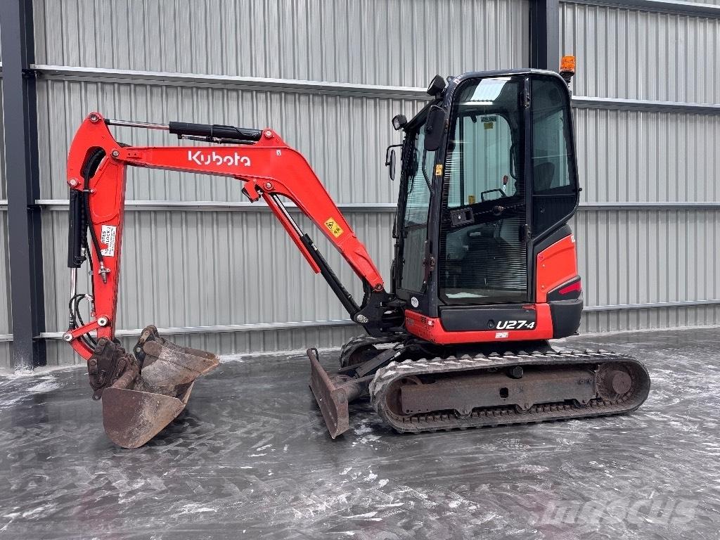 Kubota U 27-4 Miniekskavaatorid < 7 t