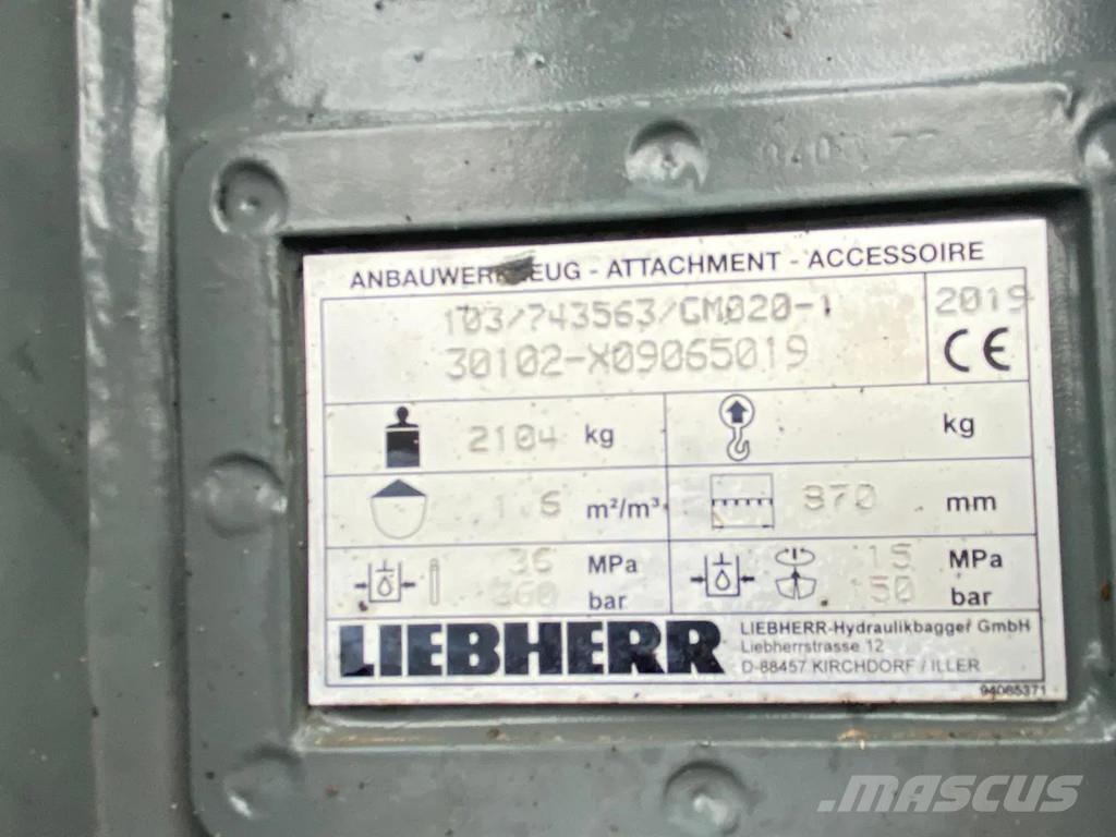 Liebherr GM020- 1 Haaratsid