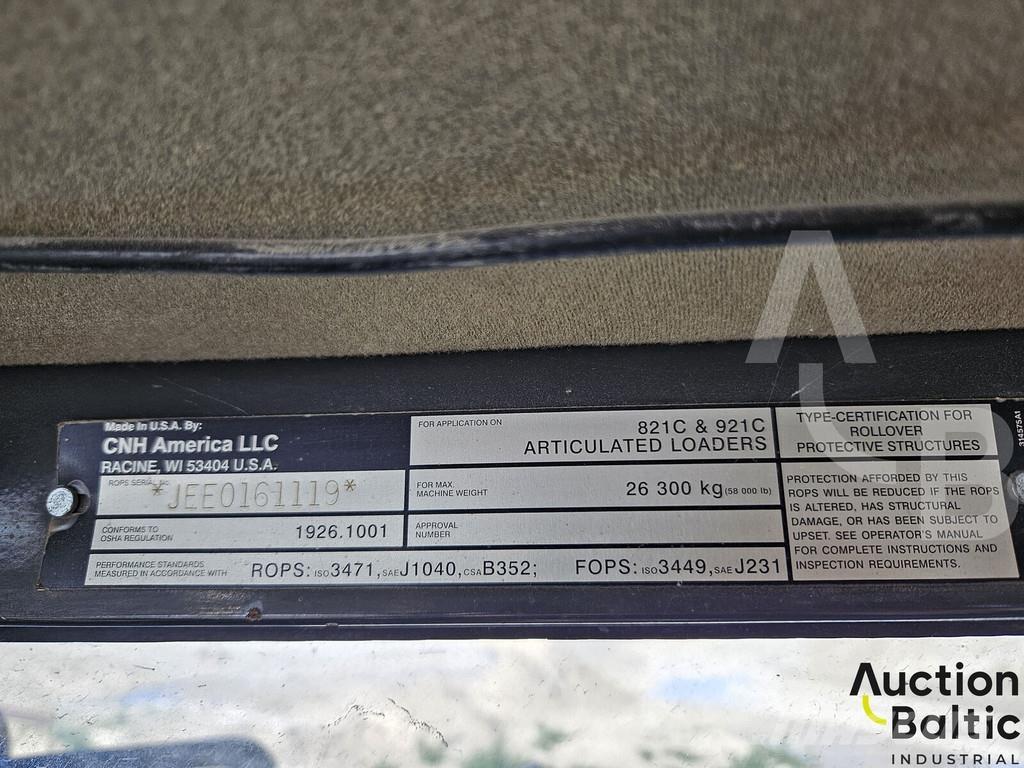 CASE 921C/2 Rataslaadurid