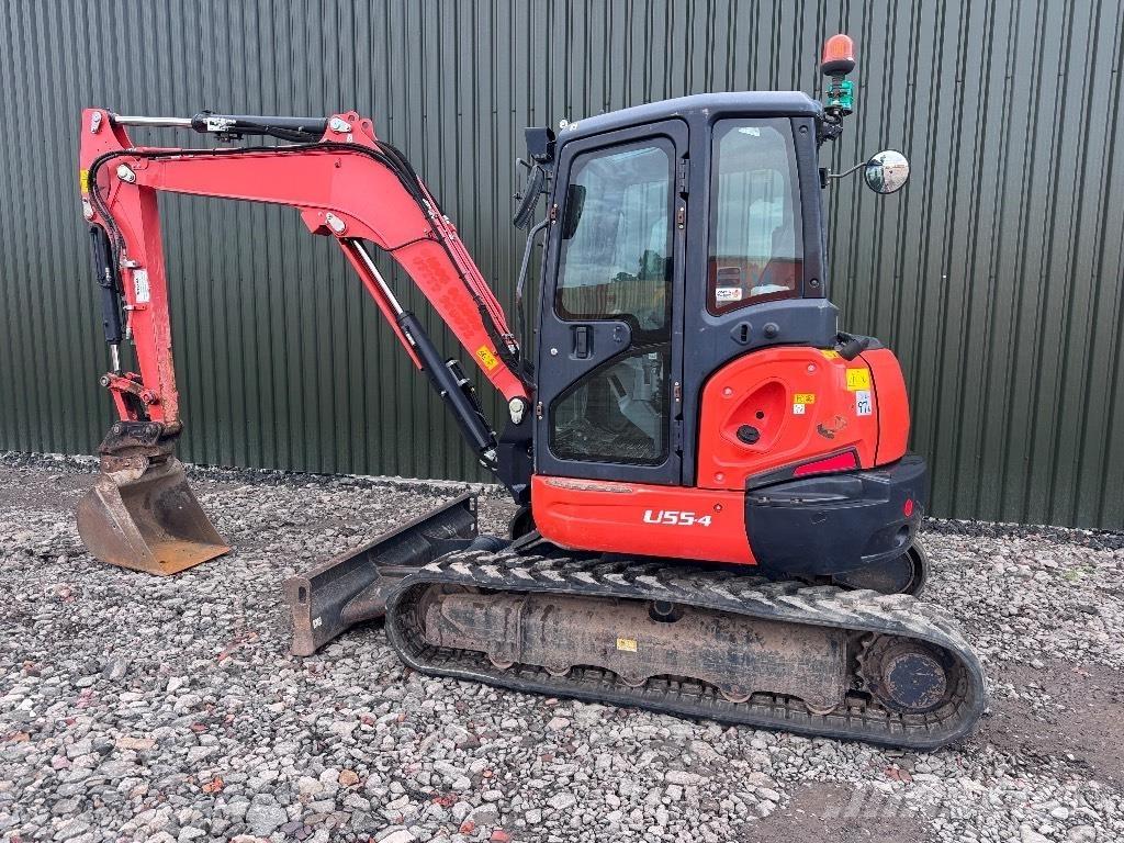 Kubota U 55-4 Miniekskavaatorid < 7 t