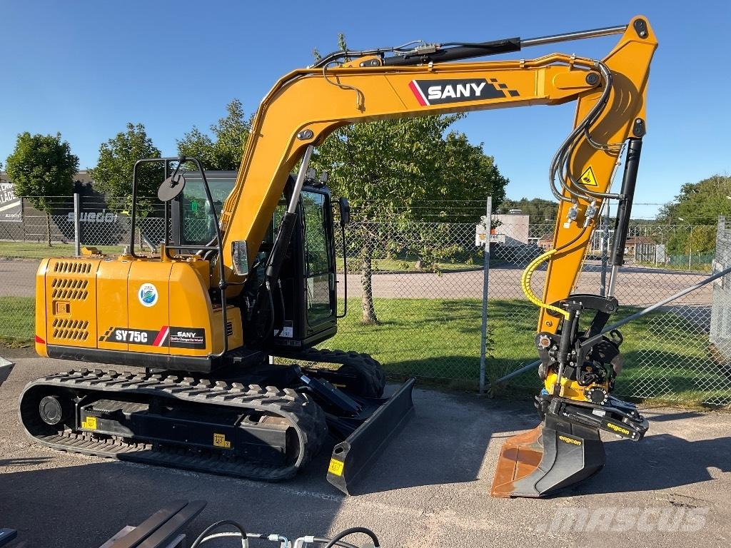 Sany SY 75 C pro Väikeekskavaatorid 7t-12t