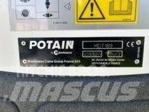 Potain MDT 189 Tornkraanad