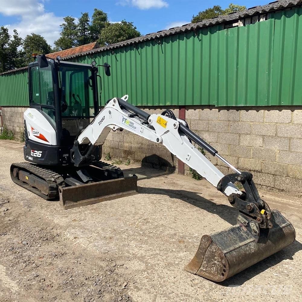 Bobcat E 26 Miniekskavaatorid < 7 t