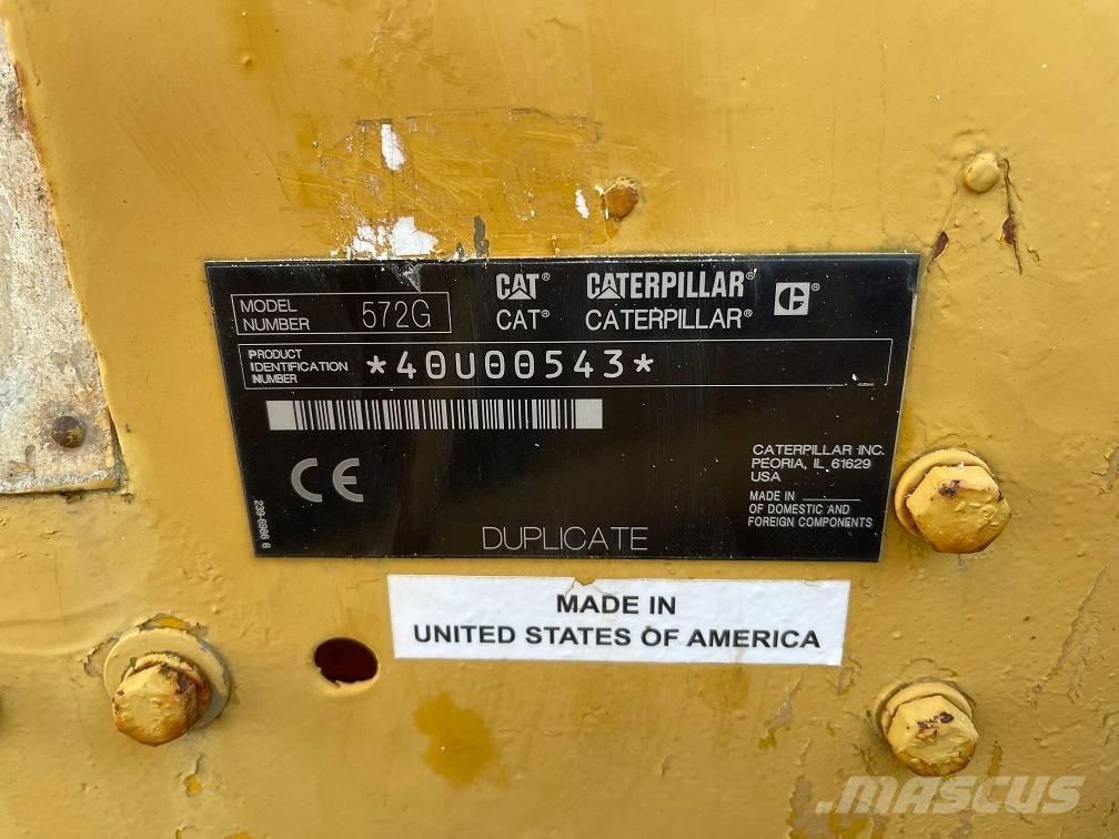 CAT 572 G Torupaigaldajad
