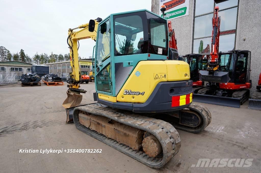 Yanmar SV 100-1 Väikeekskavaatorid 7t-12t