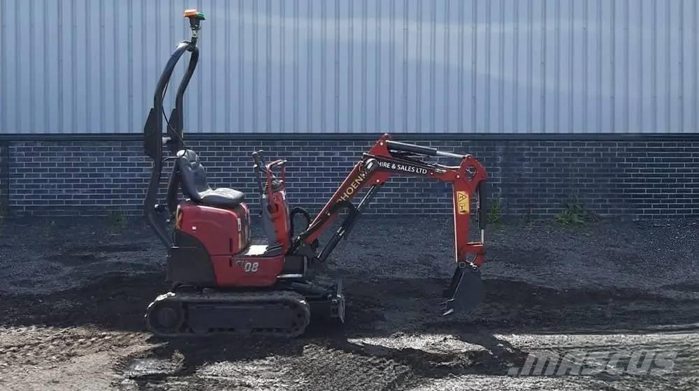 Yanmar SV 08 Miniekskavaatorid < 7 t