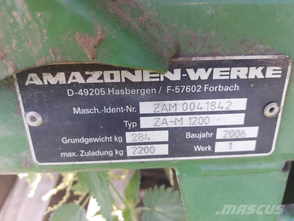 Amazone zam 1200 Mineraalväetise laoturid