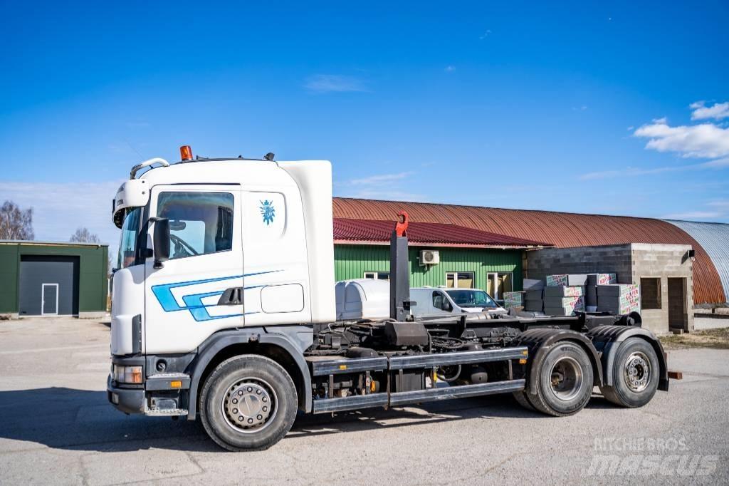 Scania R 144 GB Konksliftveokid