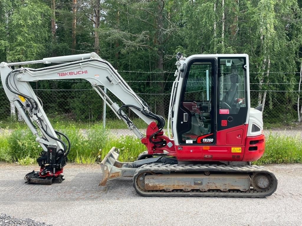 Takeuchi TB 260 Miniekskavaatorid < 7 t