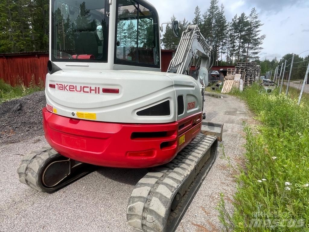 Takeuchi TB 260 Miniekskavaatorid < 7 t
