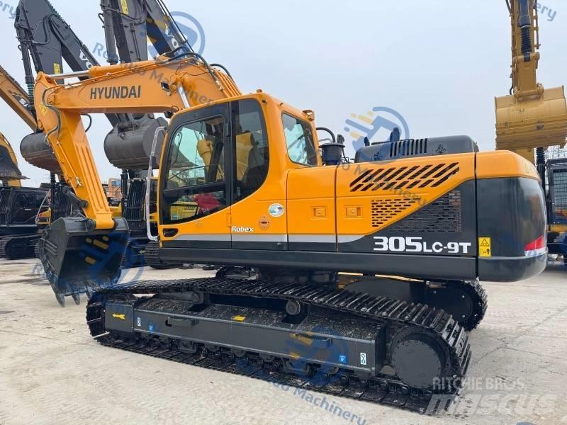 Hyundai R305 LC-9T Roomikekskavaatorid