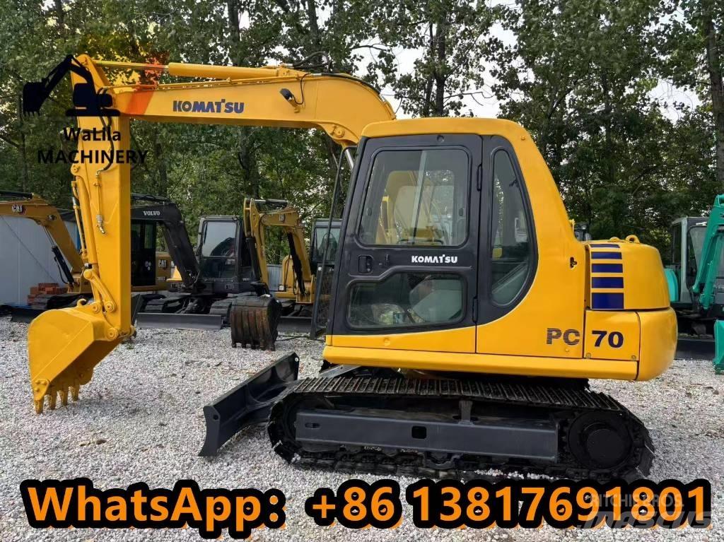 Komatsu PC 70-7 Roomikekskavaatorid