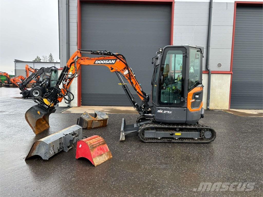 Doosan DX27Z-7 Miniekskavaatorid < 7 t