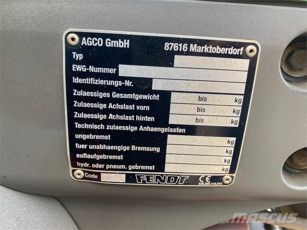 Fendt 930 Vario Traktorid