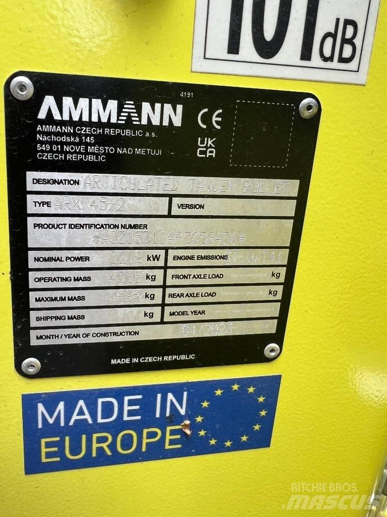 Ammann ARX 45-2 Tandemrullid