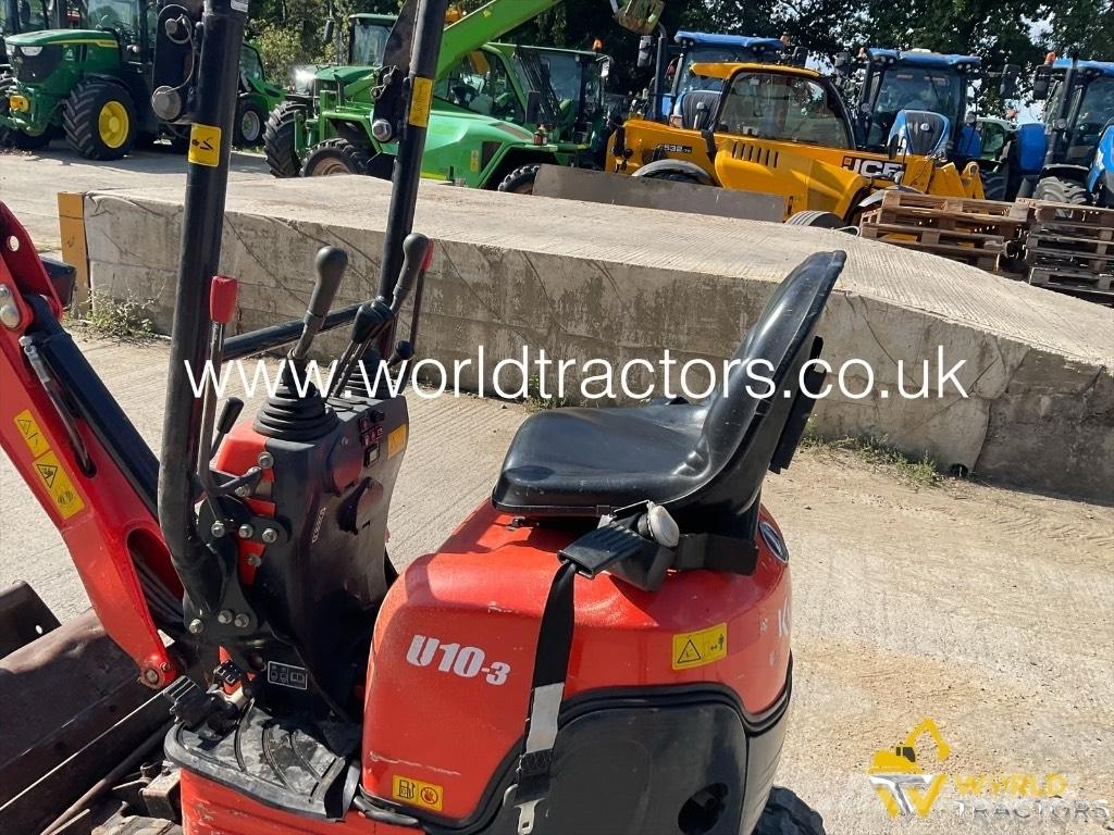 Kubota U 10-3 Miniekskavaatorid < 7 t