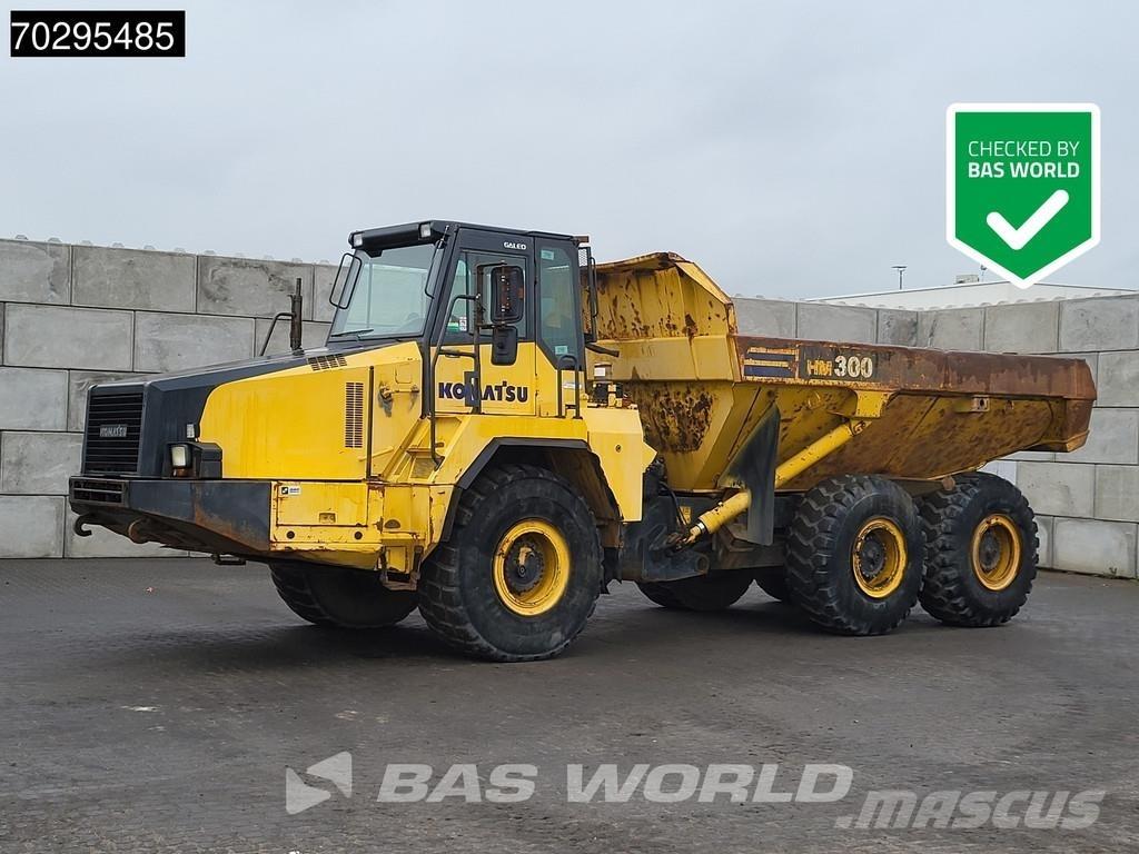 Komatsu HM300-2 Liigendraamiga pinnaseveokid