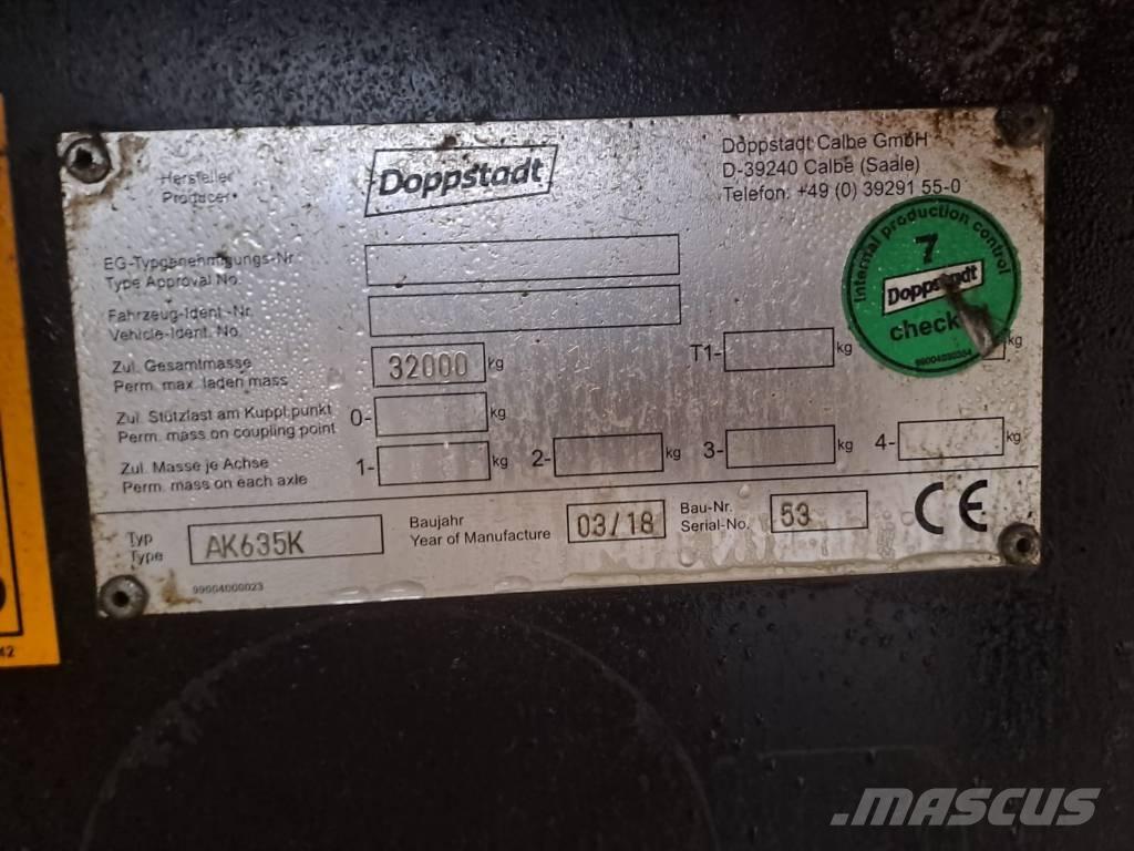 Doppstadt AK 635 SA Purustid