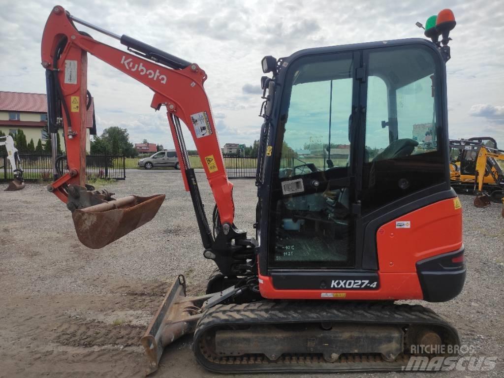 Kubota KX 027-4 Miniekskavaatorid < 7 t