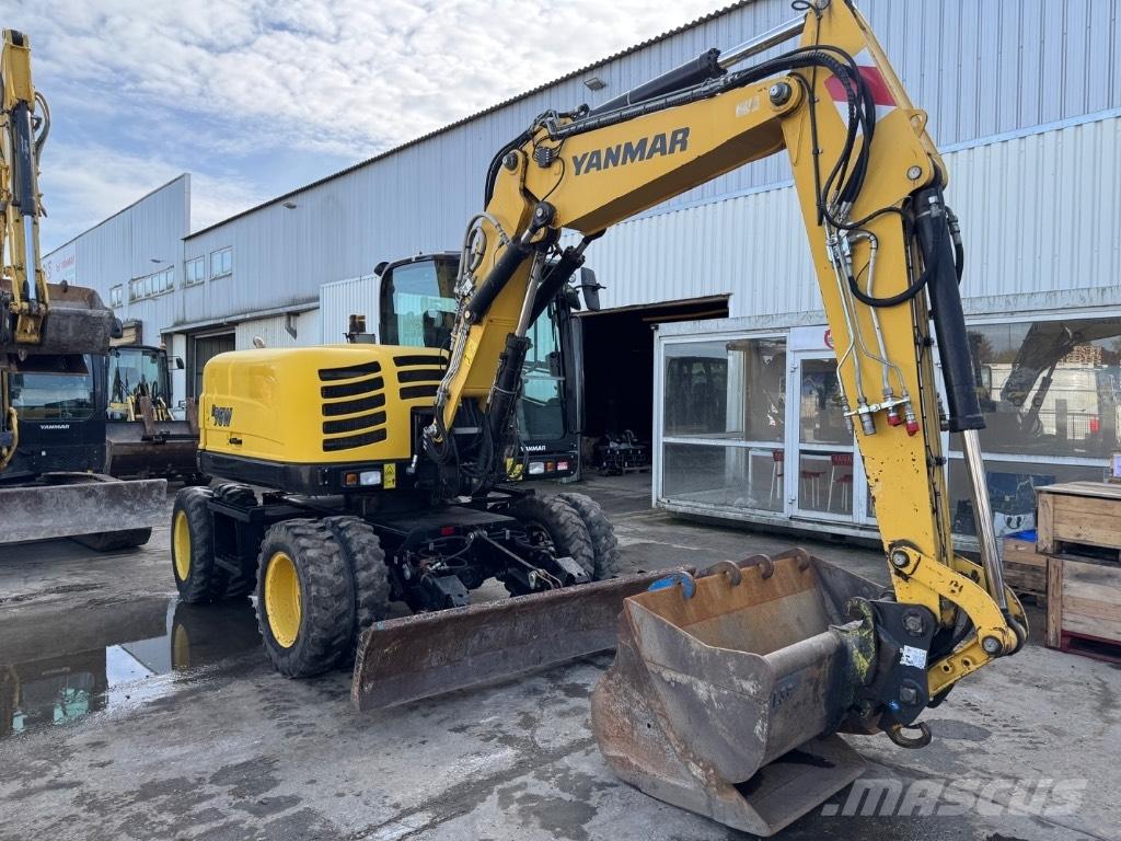 Yanmar B95W (40576) Ratasekskavaatorid