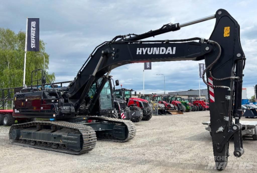 Hyundai HX 300 AL Roomikekskavaatorid