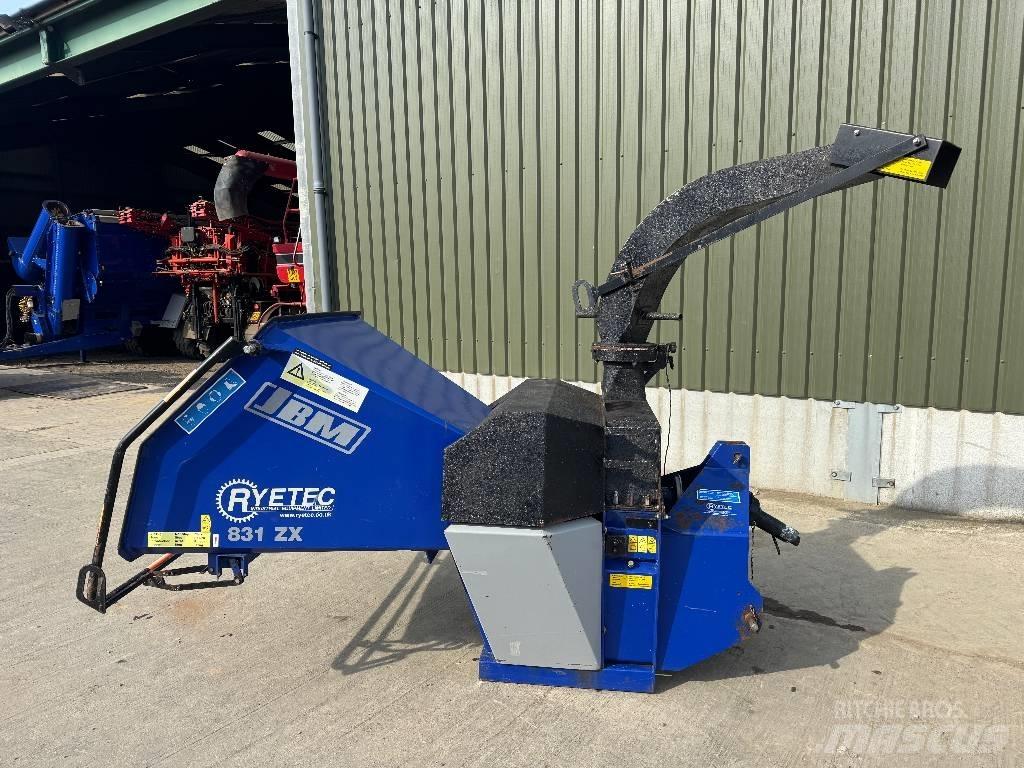 JBM Ryetec 831 ZX Puiduhakkurid