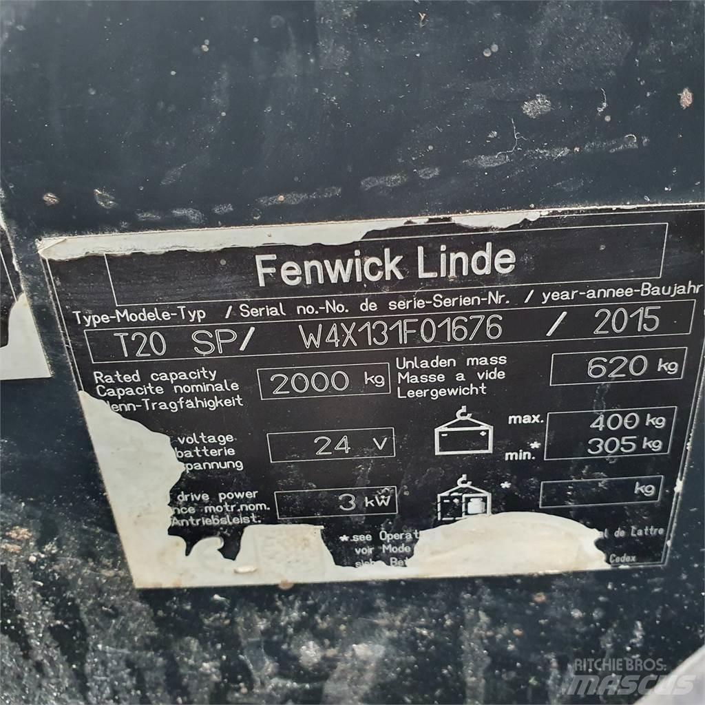 Linde T20SP kurz Elektriline alusesiirdaja