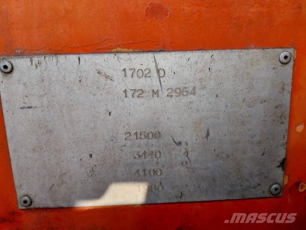 Atlas 1702 D Ratasekskavaatorid