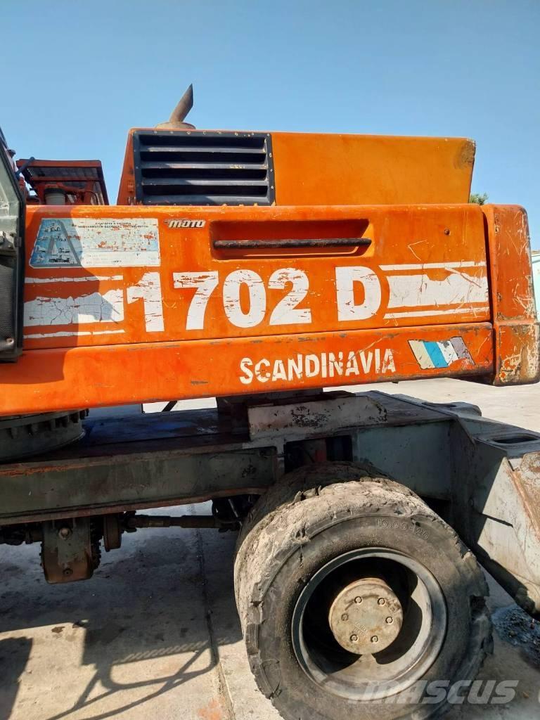 Atlas 1702 D Ratasekskavaatorid