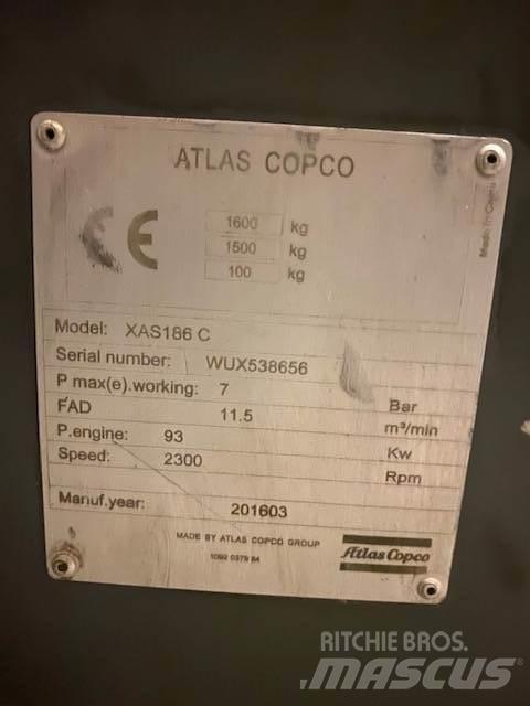 Atlas Copco XAS 186 Kompressorid