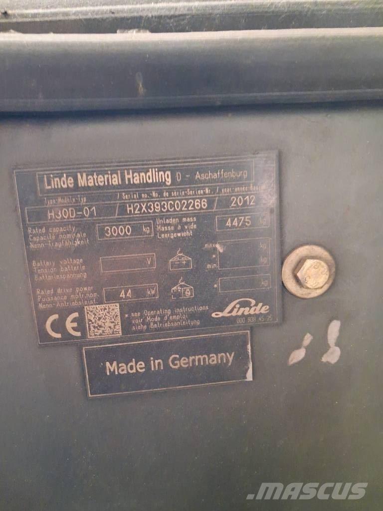 Linde H30D-01 Diiseltõstukid