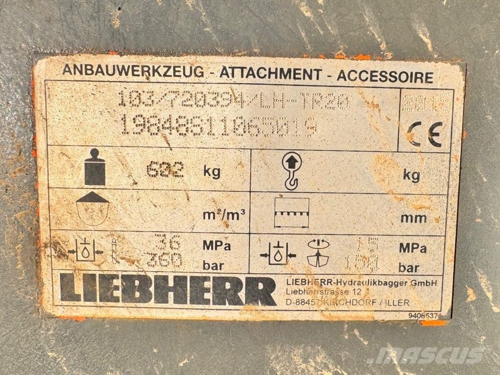Liebherr LH-TR 20 Kiirliitmikud