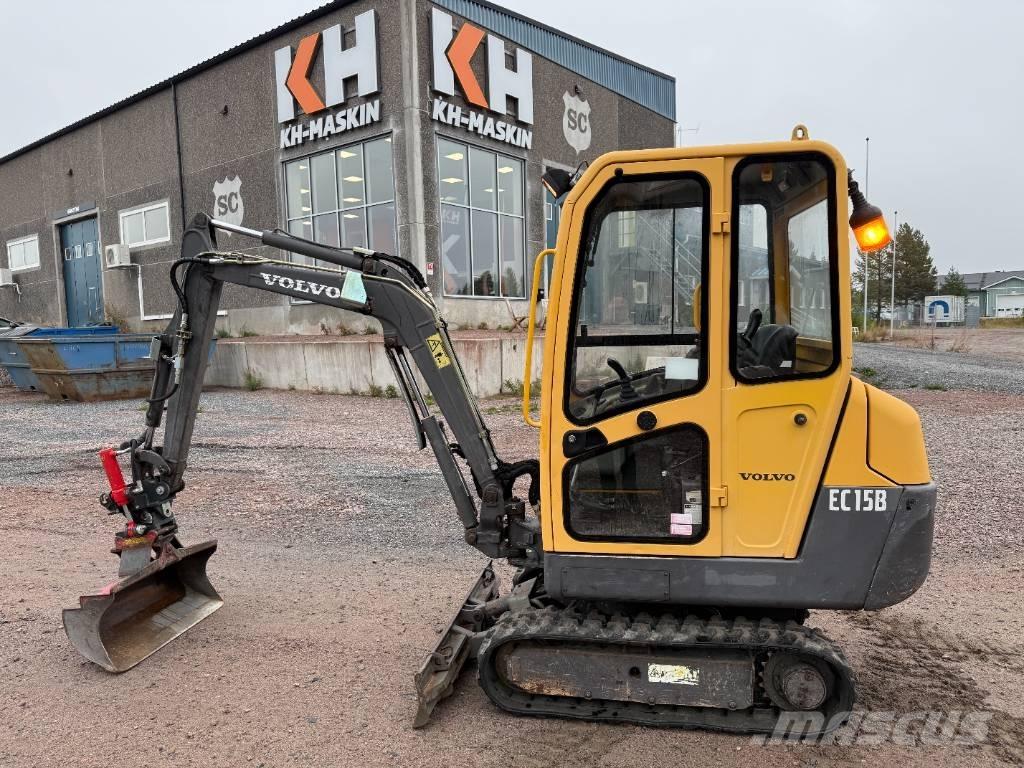 Volvo EC15b Miniekskavaatorid < 7 t