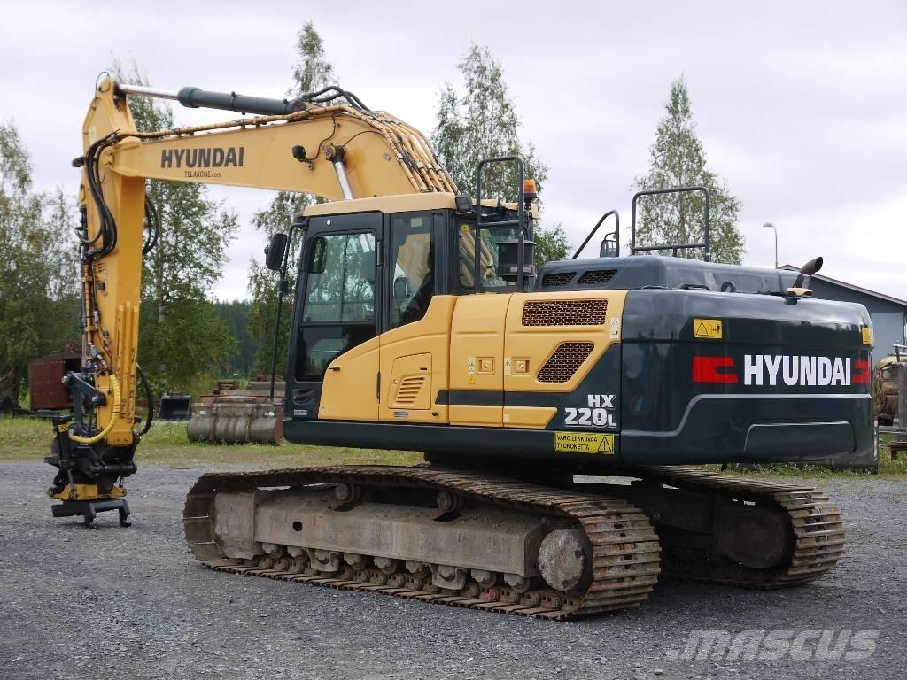 Hyundai HX 220 L Roomikekskavaatorid