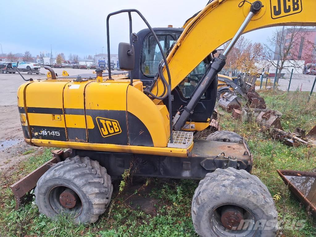 JCB JS 145 W Ratasekskavaatorid