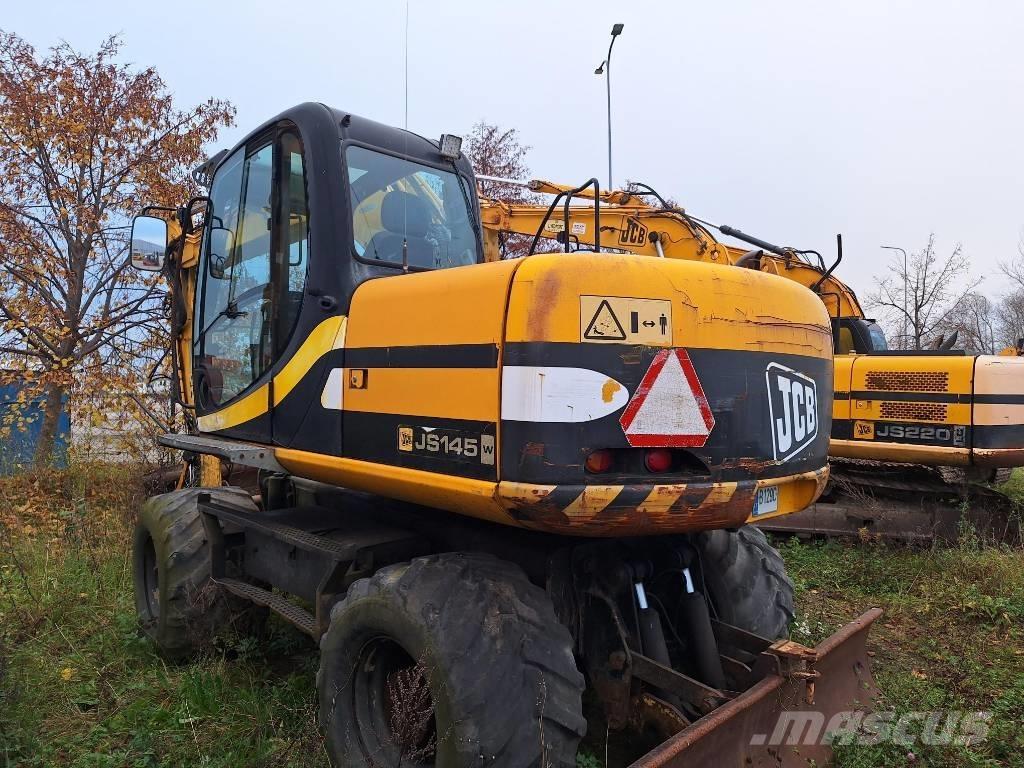 JCB JS 145 W Ratasekskavaatorid