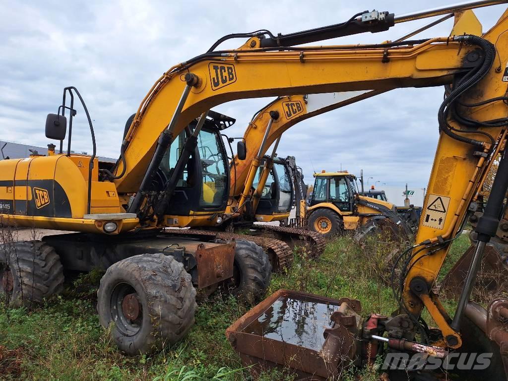 JCB JS 145 W Ratasekskavaatorid
