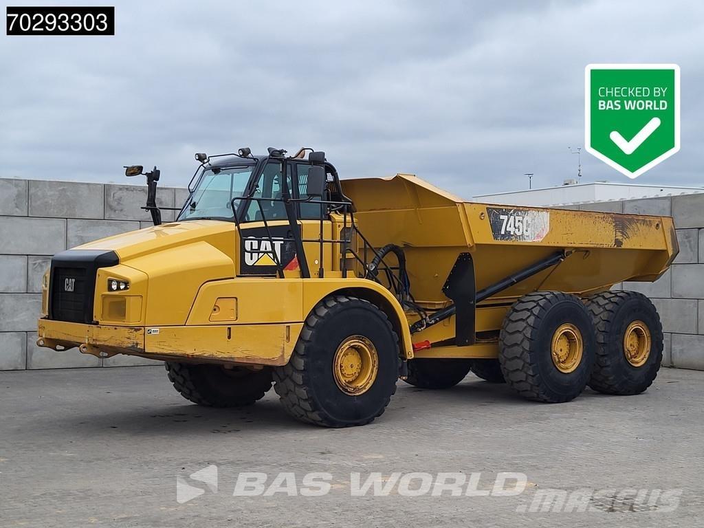 CAT 745 C Liigendraamiga pinnaseveokid