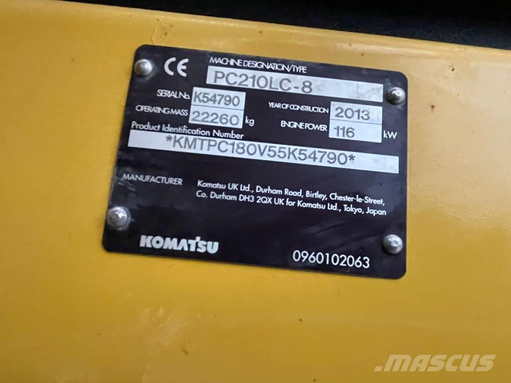 Komatsu LC 210 Roomikekskavaatorid